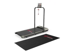 Vente-unique Fitness-2 In 1 Elektrische Vouwpartij Met Lcd -Scherm Versterkt Frame Voor Thuiskantoor