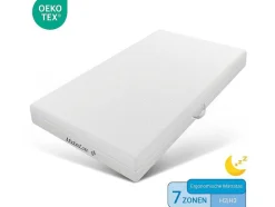 Vente-unique Latex Matras-90 X 200 Cm Schuimmatras 7 Comfortzones Dikte 20Cm - Merax