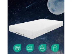 Vente-unique Latex Matras-90 X 200 Cm Schuimmatras 7 Comfortzones Dikte 20Cm - Merax