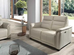 Angel Cerda Elektrische Relaxbanken-2 Zits Leren Relaxbank 6157