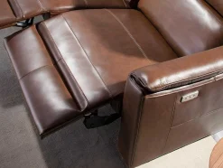 Angel Cerda 2En 3-Zitsbank-2 Zits Leren Relaxbank 6165