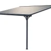 EXPERTLAND Prieel, Pergola, Gazebo En Kiosk-Aanleunende Pergola In Aluminium 13,2M Antraciet Alvaro - L436Xd305Xh240/285 Cm