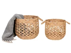 House Nordic Opbergaccessoire-Adra Mand O30/35Cm Set Van 2 Naturel.