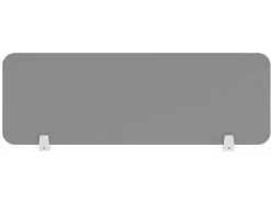 Workēa Kantoormeubilair-Afscheiding Voor Professioneel Bureau - Stof - Grijs - L110 Cm - Downtown