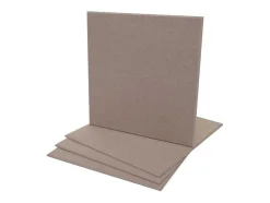 Vente-unique Wandpaneel-Akoestisch Wandpaneel Mcw-L52 (Set Van 4), Lichtbruin