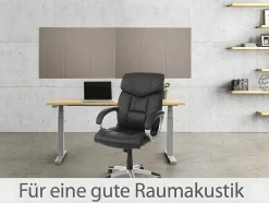 Vente-unique Wandpaneel-Akoestisch Wandpaneel Mcw-L52 (Set Van 6), Lichtbruin