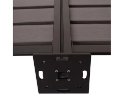 Vente-unique Tuinhuis-Aluminium Afvalemmerhek Mcw-K57, Grijs