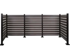 Vente-unique Tuinhuis-Aluminium Afvalemmerhek Mcw-K57, Grijs