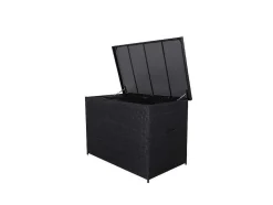 Vente-unique Tuinopslag-Amazon Kussendoos Zwart.