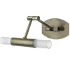 EPIKASA Wandlamp-Aquatic Wandlamp, Messing, Wit, 24X3X9 Cm,