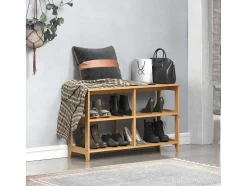 Vente-unique Schoenenkast-Arona Schoenenkast, Bank Honing.