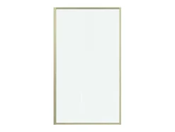 Shower & Design Badscherm-Badscherm Goudkleurig Industriele Stijl 80 X 140 Cm Gehard Glas Bradenton