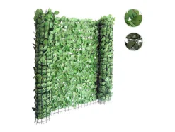 Vente-unique Afscherming En Omheining-Balkon Privacyscherm T811 Beuk Iii, 500X100Cm Licht