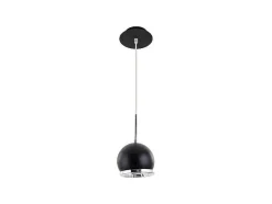EPIKASA Aanbiedingen: Woonaccessoires-Ball Hanglamp, Zwart, 14X14X8,35 Cm,