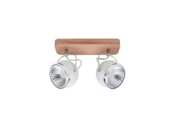 EPIKASA Plafondlamp-Ball Plafondlamp, Eik, Chroom, Wit, 29,5X11X20 Cm,