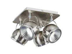 EPIKASA Tuinlamp-Ball Spot, Chroom, 26X26X20 Cm,