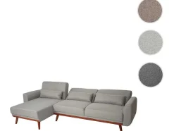 Vente-unique Klik-Klak En Bz Slaapbank-Bank Mcw-J20, Grijs