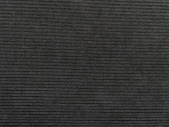 Vente-unique Fluwelen Bed-Bed 160 X 200 Cm - Ribfluweel - Antraciet - Sonetri