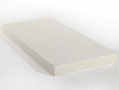 Vente-unique Bed Met Slaaplade-Bed Met Slaaplade Louise - 2 X 90 X 190 Cm - Grijze Stof + Matras
