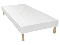Palacio Set Matras En Lattenbodem-Bedbodem + Matras 180 X 200 Cm Pocketvering 7 Zones En Hr-Schuim Dikte 26 Cm - Audace Van