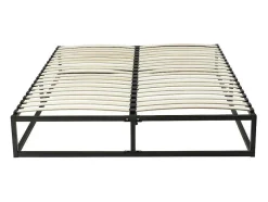Ysmée Bedbodem-Bedbodem Met Latten Van Metaal 140 X 190 Cm - 2 X 19 Latten - Zwart - Rammus Van Ysmee
