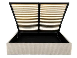 Ysmée Bedbodem-Bedbodem Met Opbergruimte 140 X 190 Cm Van Beige Ribfluweel - Pontos Van Ysmee