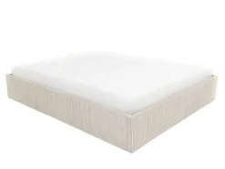 Ysmée Bedbodem-Bedbodem Met Opbergruimte 140 X 190 Cm Van Beige Ribfluweel - Pontos Van Ysmee