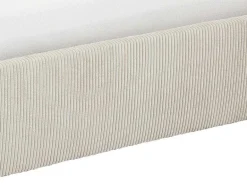 Ysmée Bedbodem-Bedbodem Met Opbergruimte 140 X 190 Cm Van Beige Ribfluweel - Pontos Van Ysmee