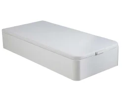 Ysmée Bedbodem-Bedbodem Met Opbergruimte Hestia Van Ysmee - Mat Wit - 90 X 190 Cm