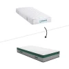 Ysmée Set Matras En Lattenbodem-Bedset 90 X 190 Cm - Witte Bedbodem Met Opbergruimte + Matras Met Pocketveren - Prestige Van Ysmee Play