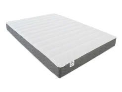 DREAMEA Set Matras En Lattenbodem-Bedset 140 X 190 Cm - Witte Bedbodem Met Opbergruimte + Matras In Schuim Met Hoge Dichtheid - Heaven Van Play