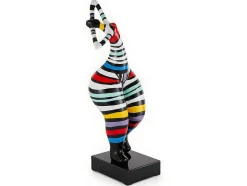 OZAIA Standbeeld-Beeld Van Vrouw Mistress - Hars - 17 X 17 X 51 Cm - Diverse Kleuren