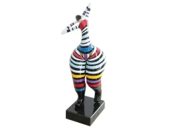 OZAIA Standbeeld-Beeld Van Vrouw Mistress - Hars - 17 X 17 X 51 Cm - Diverse Kleuren