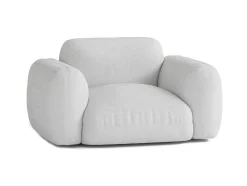 Atio Lage Fauteuil-Ben Fauteuil Lichtgrijs