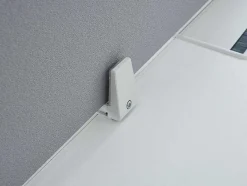 Workēa Kantoormeubilair-Benchbureau Voor 2 Personen - Wit - L160 Cm - Met Afscheiding - Downtown