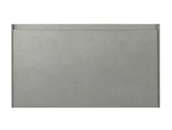 Vente-unique Wastafelmeubel-Betongrijs Hangmeubel Onder Wastafel, 80 Cm - Sosthene