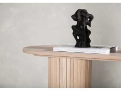 Vente-unique Sidetable-Bianca Sidetable 40X130Cm Whitewash.