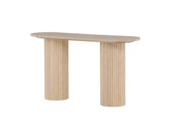 Vente-unique Sidetable-Bianca Sidetable 40X130Cm Whitewash.