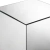 PASCAL MORABITO Bijzettafel-Bijzettafel Van Spiegelglas En Mdf - Cubix - Van