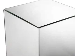 PASCAL MORABITO Bijzettafel-Bijzettafel Van Spiegelglas En Mdf - Cubix - Van