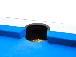 Vente-unique Spel Voor Binnen-Biljart Snooker Tafel Moduleerbaar - Regelbare Hoogte - 207 X 114 X 79 Cm