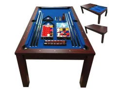 ELITESHOPPING Spel Voor Binnen-Biljarttafel 7 Voet Blauw Om Te Bouwen Tot Tafel Atlantis