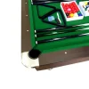 ELITESHOPPING Spel Voor Binnen-Biljarttafel 8 Voet Compleet Met Accessoires Viper Green