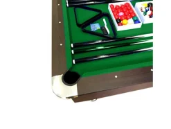 ELITESHOPPING Spel Voor Binnen-Biljarttafel 8 Voet Compleet Met Accessoires Viper Green