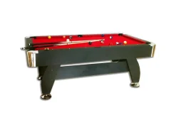 ELITESHOPPING Spel Voor Binnen-Biljarttafel 8 Voet Met Containerbank Viper Red