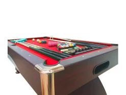 ELITESHOPPING Spel Voor Binnen-Biljarttafel 8 Voet Modern Compleet Met Containerbank Thanos