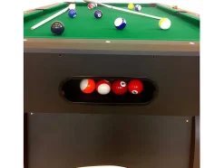ELITESHOPPING Spel Voor Binnen-Biljarttafel 7 Voet Multi-Games Met Tennistafel Falcon