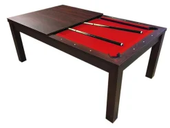 ELITESHOPPING Spel Voor Binnen-Biljarttafel 7 Voet Rode Om Te Bouwen Tot Tafel Estia