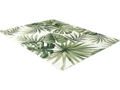 OZAIA Tuindecoratie-Binnen- Of Buitentapijt Etnische Stijl Bloemenmotief Palmo - 150 X 200 Cm - Groen