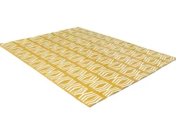 OZAIA Tuindecoratie-Binnen- Of Buitentapijt Etnische Stijl Grenada - 150 X 200 Cm - Geel